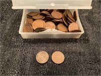 United States of America One Cent Coins