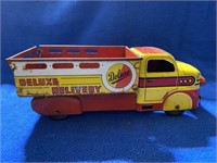 Deluxe Brand Tin Delivery Truck
