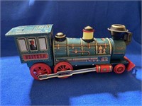 Modern Toys Western Tin Electric Train