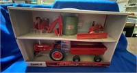 Case Die Cast Tractor and Wagon Set