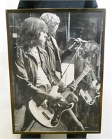 Framed Ramones Poster 1971 CBGB