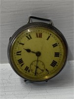 Antique Swiss Made Wrist Watch Housed In A .925