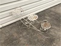 3-Tier Cast Metal Plant Stand