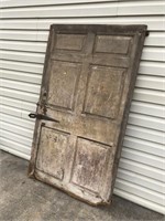 Antique Raised Paneled Door