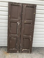 Brown Painted Shutters