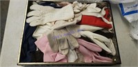 Vintage lady gloves