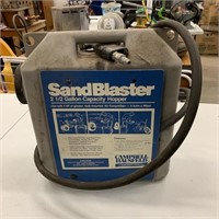 2 1/2 Gallon Portable Sandblaster