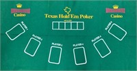 Texas Hold Em Poker Felt Games Table Top