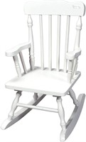 Gift Mark Child’s Colonial Rocking Chair, White
