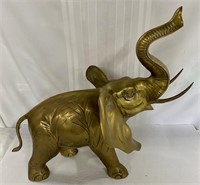 Large Brass Elephant