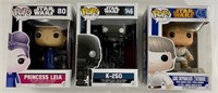 3 Star Wars Funko Pop Figures NIP