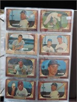 (8) 1955 BOWMAN BASEBALL CARDS