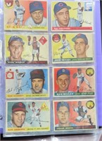 8 - 1955 TOPPS BASEBALL CARDS