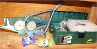 PLANO TACKLE BOX W/ FISHING ITEMS