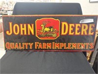 Contemporary John Deere Sign