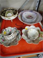 Assorted Decorative Antique Chinaware