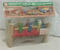 Vintage Quality Wooden Toys HEROS West Germany