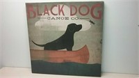 Black Dog Canoe Co. Canvas Print 30x30"