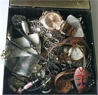 Mixed Lot Of Jewellery & Watches