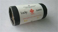 Mint Roll Canada Olympics Lucky Loonie