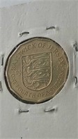 1964 Balliwick Of Jersey 1/4 Shilling