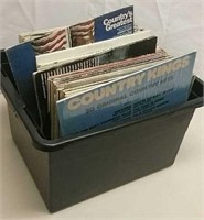 Box Of Mostly Country Records