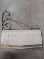 Early Water Company Signs