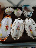 Assorted Antique Chinaware Serving Dishes