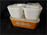 (3) Pyrex Refrigerator Dishes