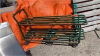 59” x 18” Rolling steel Cart (green long)