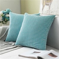 MIULEE Pack of 2 Decorative Throw Pillow Cover