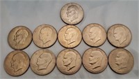 (11) 1971 Eisenhower Dollars