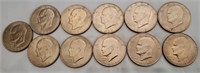 (11) 1971 Eisenhower Dollars