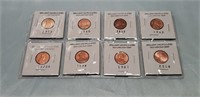 8 - Lincoln Cents 1959-2008