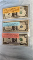 Scarce Barr Note $1, Old Silver Certificate $1,