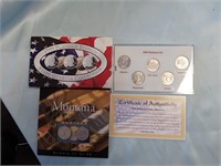 State Quarter Collection 1999 Platinum Edition,