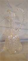 Beautiful Vintage Lead Crystal Pitcher