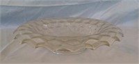 American Fostoria Clear Glass Bowl