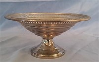 Sterling weighted decorative bowl