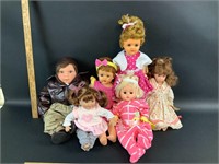 Lot of 6 dolls-see description