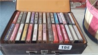 CASSETTE TAPES WITH HOLDER