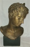 Vintage ceramic statue Bust
