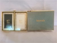 Unopened Tiffany & Co playing cards