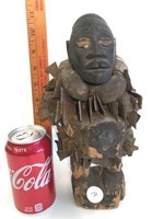 African Protector Figure Older Hand Carved Item
