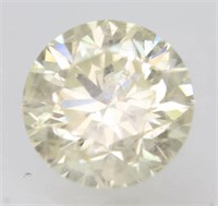 Certified .91 Cts Round Brilliant Loose Diamond