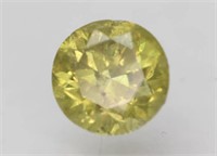 Certified 1.03 Cts Fancy Yellow  Loose Diamond