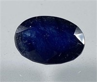 Certified 5.15 Cts Natural Blue Sapphire