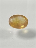 Certified 4.80 Cts Natural Yellow Sapphire