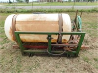 3pt.  sprayer, 200 gallon, 540 pto pump,