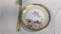 12 inch hand painted plate Prussia